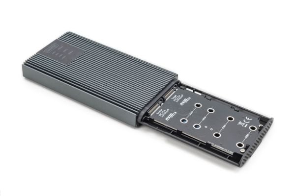 Digitus DA-71559, SSD-kotelo, M.2, M.2, 20 Gbit/sek, USB-liitäntä, vihreä