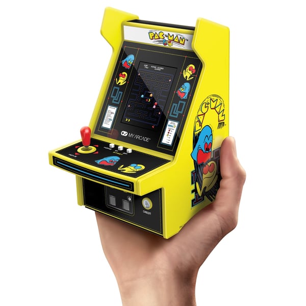 My Arcade PAC-MAN Micro Player Pro, Monivärinen, Kotipainike, Käynnistyspainike, 6,98 cm (2.75"), 3,5 mm, USB/Akku, AA