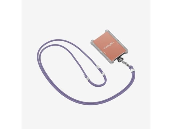 Spigen Cross Body Strap 2 Set, Hihna, Purppura, Kangas, Metalli, Universaali, 2 kpl