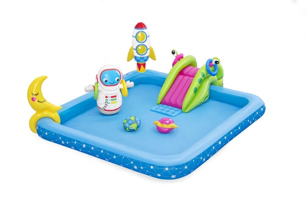 Bestway 53126, Innrammet basseng, Rektangulær, 2 år, Blå
