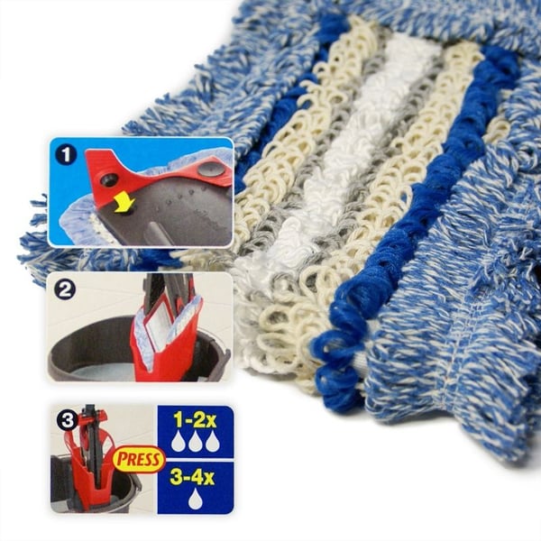 Vileda Ultramax mikrofiber- og bomullspåfyll