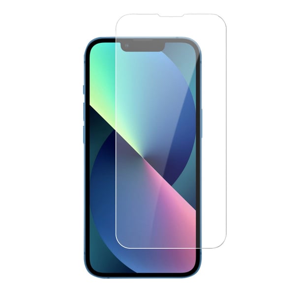 4smarts Second Glass X-Pro - Skärmbeskytter för mobiltelefon - 2,5D - glas - Krystalklar - för Apple iPhone 13, 13 Pro, 14