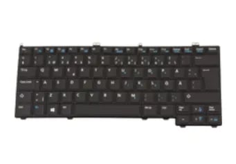 DELL 081NR, Tangentbord, Finsk, Svensk, Tangentbord med bakgrundsbelysning, DELL, Latitude E7240