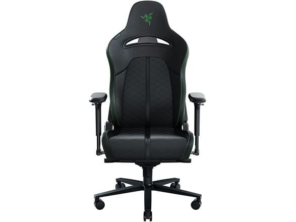 Razer Enki - Stol - armlener - T-formet - tipping - roterende - støpt polyuretanskum med høy tetthet, elastomerisk polyuretan (EPU), stålramme, alu...