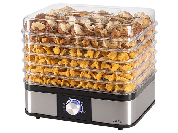 Lafe NutriDry, rustfritt stål, svart, plast, rustfritt stål, 250 W, 220–240 V, 50/60 Hz, 1 stk