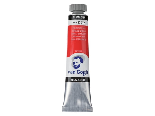 Van Gogh oljefärg tub Permanent Red 372