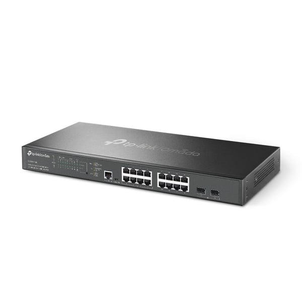 TP-Link SG3218XP-M2 hanterbar nätverksswitch 16x 2.5G 2x 10GE SFP+ 8x PoE+
