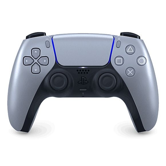 Sony DualSense - Håndkonsoll - trådløs - Bluetooth - sterlingsølv - for Sony PlayStation 5