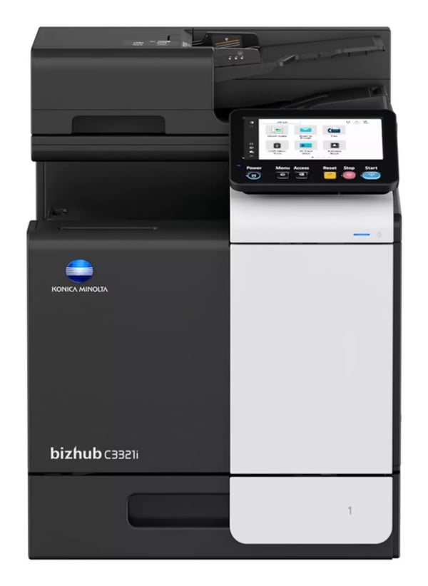 Konica Minolta bizhub C3321i multifunktionslaserskrivare, färg, A4