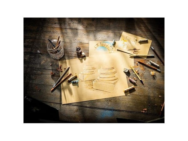 Rembrandt tonet papir Desert Brown A3 180 g 50 ark