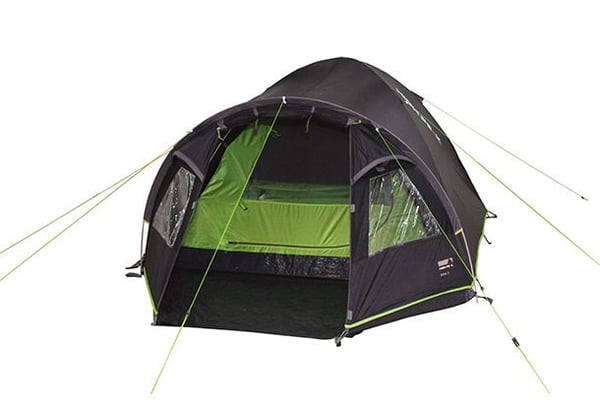 High Peak Talos 4, Telttailu, Kova runko, Kupoli-/igluteltta, 4 henkilö(t), Maakangas, Vihreä, Harmaa