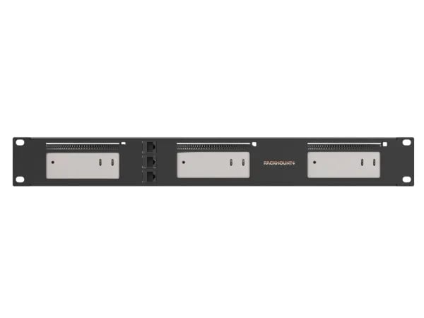 Rackmount.IT RM-AP-T3 - Rack-monteringssett - signal svart - 1U - 19"