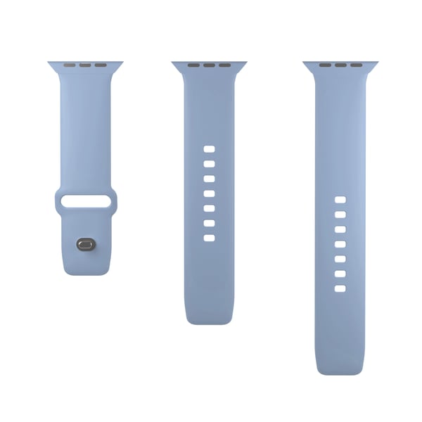 PURO PUICNAW44LBLUE, Yhtye, Älykello, Sininen, Apple, Apple Watch, Silikoni