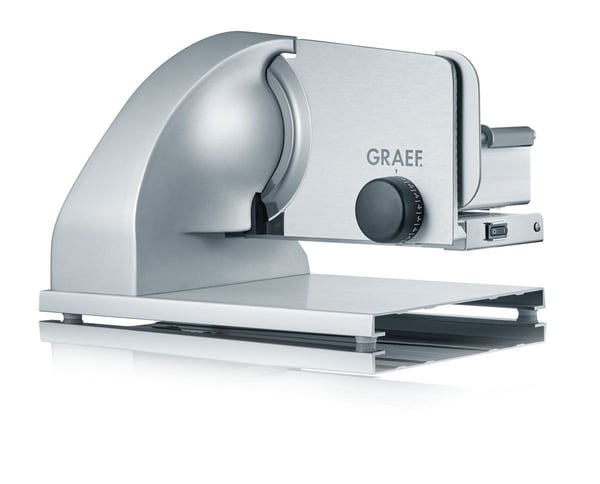 Graef Sliced Kitchen SKS 900 - Skjæremaskin - 185 W - sølv