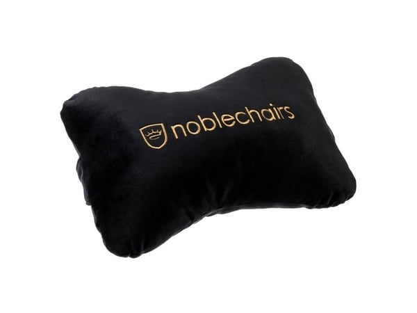 noblechairs Cushion set, Musta, Kulta, 2 kpl