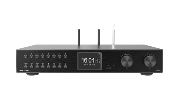 TELESTAR TOP 500 Svart Multifunktionsradio HiFi-komponent