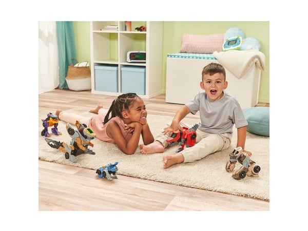 VTech Switch & Go Dino''s Fighter-Velociraptor, 3 År, Låter, Röd, 360 g