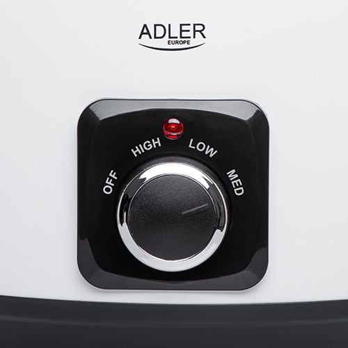 Adler AD 6413W, 5,8 l, Vit, Svart, Rotations-, 10 personer, 85 ° C, 100 ° C