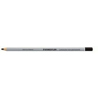 Blyant staedtler lumocolor, sort, pakke a 12 stk.