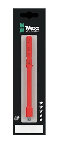 Wera 05073702001, Kuusikulmainen varsi, 25,4 / 4 mm (1 / 4"), 1 kpl, 154 mm