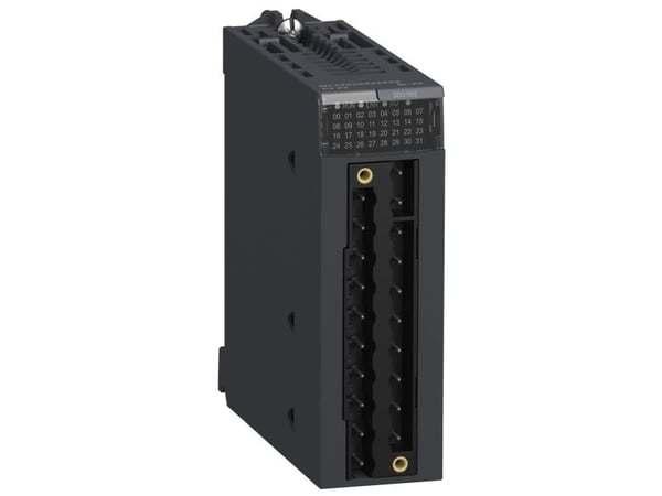 SCHNEIDER ELECTRIC Modicon M340-modul. 16 diskreta transistorutgångar 24 volt DC. 20-stifts anslutningsblock