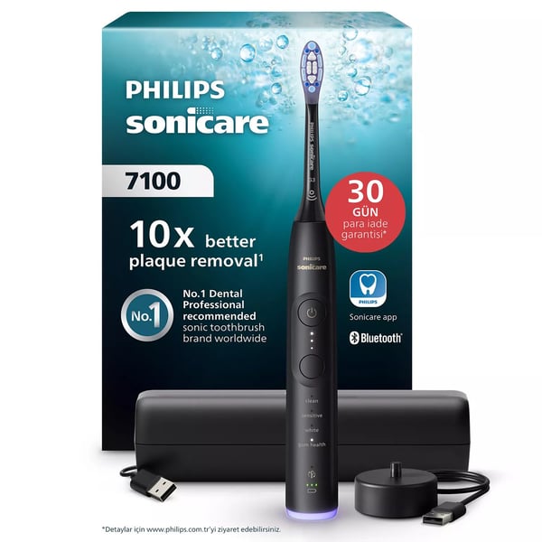 Philips Sonicare 7100 series HX7421 - Tannbørste - svart