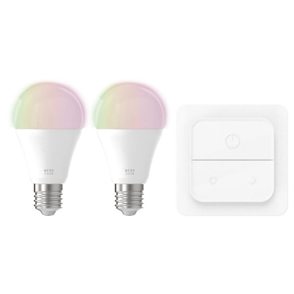 EGLO CONNECT-Z E27 smartpærer - 2-pakning med bryter - 1300 lm