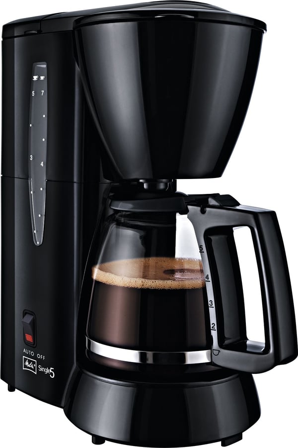 Melitta Single 5 - Kaffemaskin - 5 koppar - Svart - M720BK