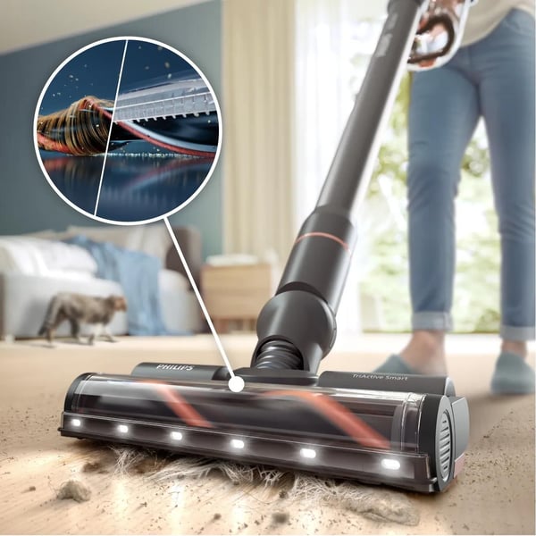 Philips Aqua 7000 XC7163/01 trådløs skaftstøvsuger 0,6 L våt/tørr, blå