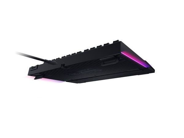 Razer BlackWidow V4 - Tangentbord - 75% - bakgrundsbelyst - USB-C - amerikansk - tangentbrytare: Razer Mechanical - svart