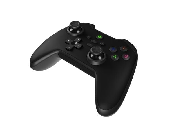 Genesis Mangan 400 - Håndkonsoll - 19 knapper - trådløs - Bluetooth - svart - for Asus Rog Ally, Nintendo Switch, Steam Deck, Android, iOS, MAC, PC