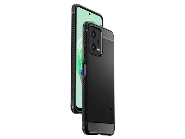 Spigen Rugged Armor, Etui, Xiaomi, Xiaomi Redmi Note 12 5G / POCO X5 5G, 16,9 cm (6.67"), Sort