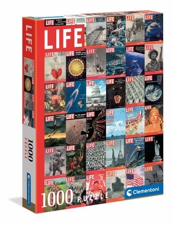 Clementoni Life Magazine - Covers - puslespill - 1000 deler