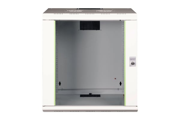 Digitus DN-19 12-U, Veggmonterbar hylle, 12U, 100 kg, 25 kg, Lysegrå