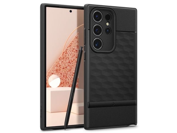 Spigen Galaxy S24 Ultra Case Caseology Parallax Black, Cover, Samsung, Galaxy S24 Ultra (2024), 17.3 cm (6.8"), Black