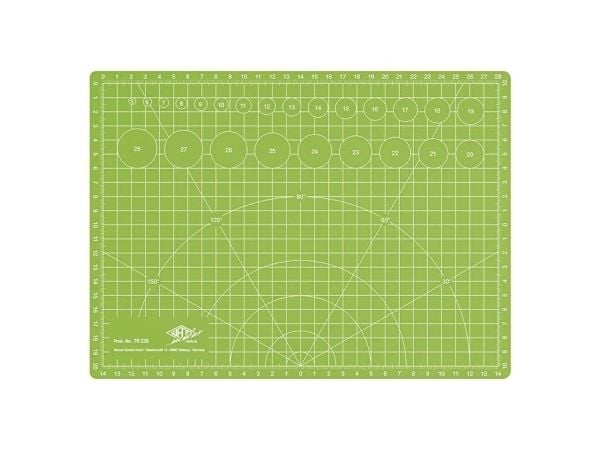 WEDO leikkuu- ja askartelualusta Comfortline, DIN A4, vihreä Mitat: (L)300 x (S)220 mm, ihanteellinen DIN A4-formaatille, - 1 kpl (79 230)