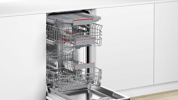 Bosch Serie | 4 SPV4HMX49E - Oppvaskmaskin - innebygd - Wi-Fi - Nisje - bredde: 45 cm - dybde: 55 cm - høyde: 81.5 cm