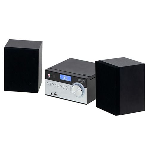 Camry CR 1173 mini Hi-Fi-anlegg 10 W Bluetooth AM/FM, svart/sølv