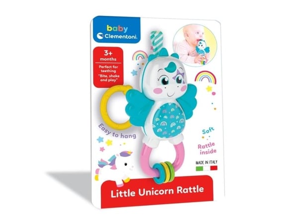 Clementoni Little Unicorn skallra