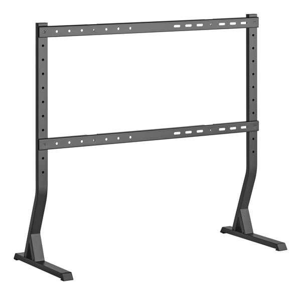 Gembird TVS-D90F-01, 114,3 cm (45"), 2,29 m (90"), 200 x 200 mm, 800 x 400 mm, Terästä, Musta
