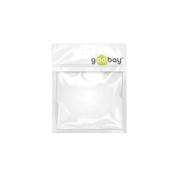 Goobay 39446, 1 m, Lightning, USB C, Hankjønn, Hankjønn, Hvit