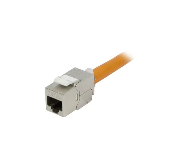 Keystone Modul TPBuchseRJ45 CAT6A 500MHz SlimlineShort 3P Synergy 21