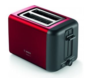 Bosch TAT3P424DE, 2 viipale(i)ta, Musta, Punainen, CE, VDE, 970 W, 220 - 240 V, 50 - 60 Hz