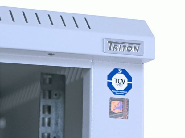 Triton RMA-32-A66-CAX-A1, Seinään asennettava laitekehikko, 32U, 400 kg, 58,1 kg, Harmaa