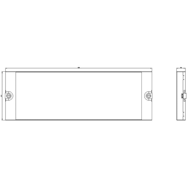 Siemens 8GK9605-1KK20, 200 mm, 610 mm, 210 mm, 60 mm, 1,55 kg