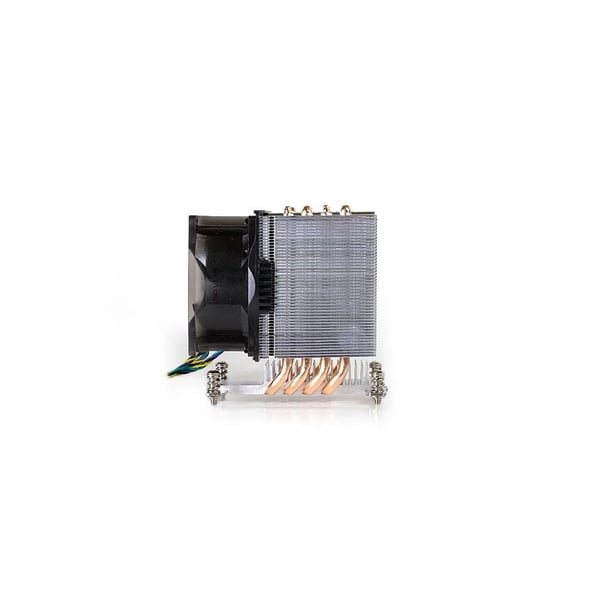 Dynatron R-27, Kjøler, 8 cm, 1000 RPM, 3800 RPM, Aluminium, Sort