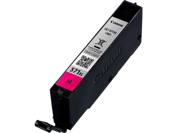 Canon CLI-571M XL - 11 ml - Lång livslängd - magenta - original - bläcktank - för PIXMA TS5051, TS5053, TS5055, TS6050, TS6051, TS6052, TS8051, TS8...
