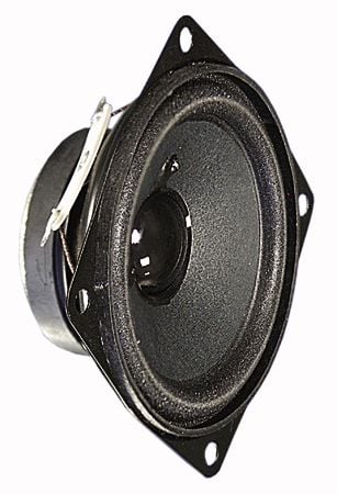 Visaton VS-FR7/4, Koblet med ledninger (ikke trådløs), 5 W, 130 - 20000 Hz, 4 O, Sort