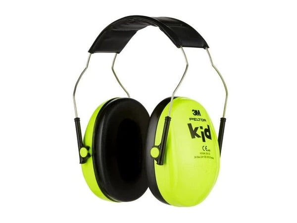 3M H510AK, lapsi, vihreä, kuulokkeet, 27 dB