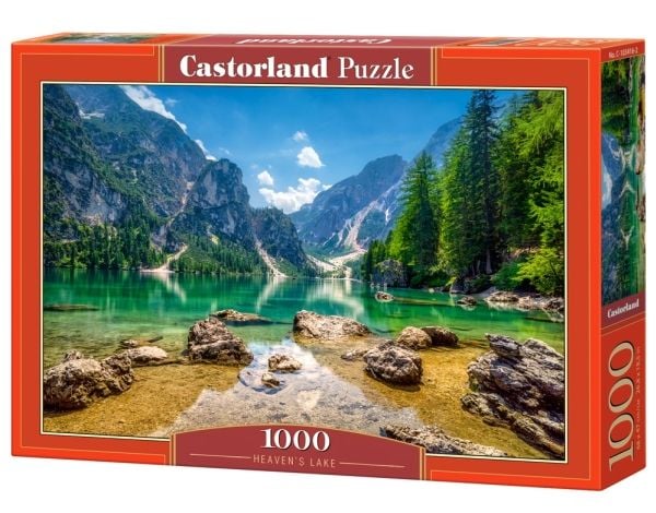 Castorland Heaven''s lake 1000 pcs, 1000 stykker, Landskap, 9 år
